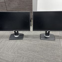 Dell Pro 24 Inch Monitor Pair