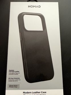 Nomad modern leather case iphone 18pro/17pro