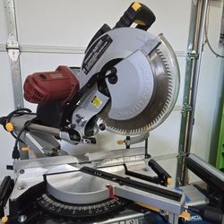 12"  Dual Compound Sliding Miter Saw