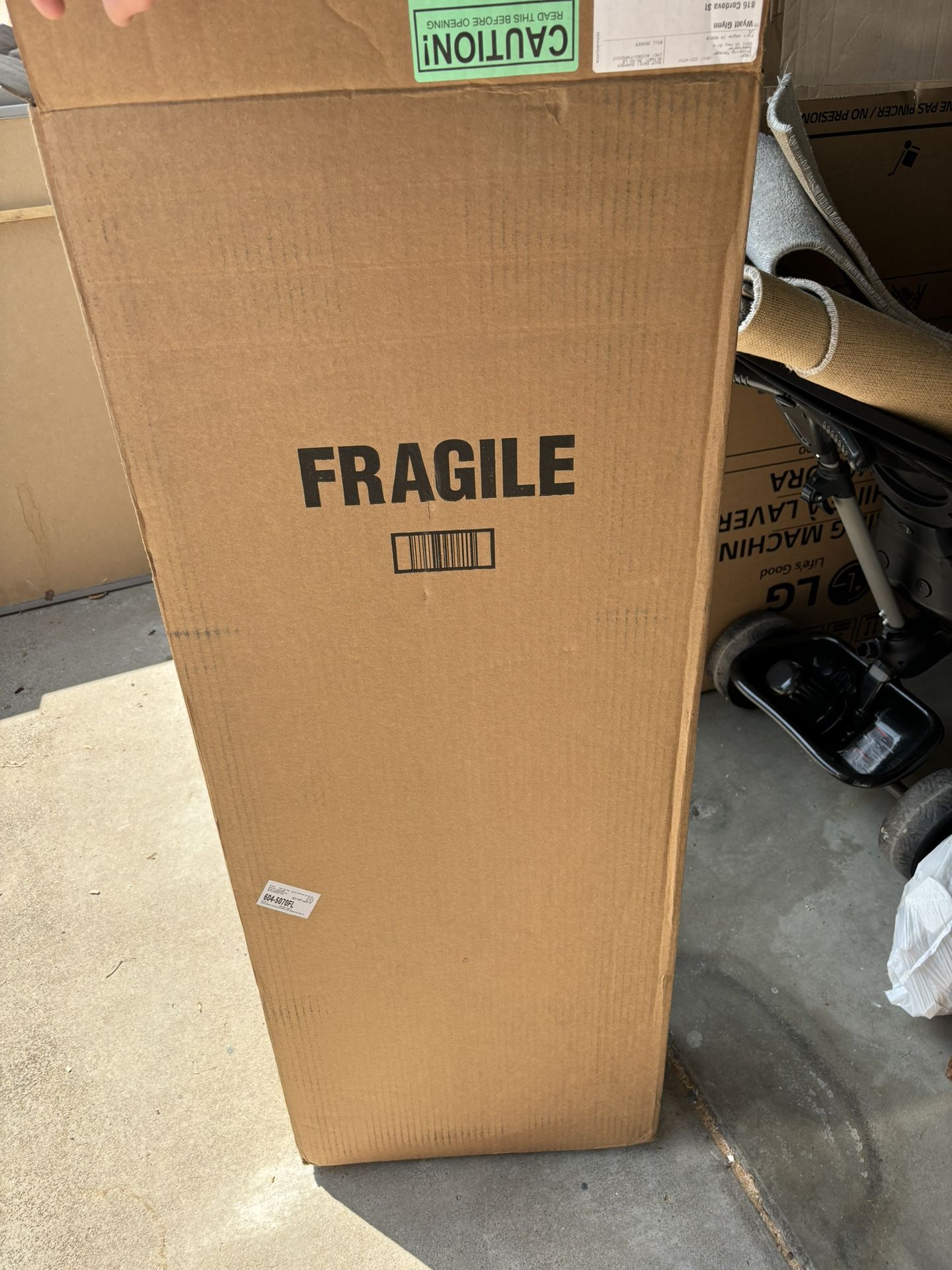 Guitar Shipping Cardboard box