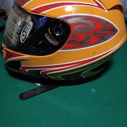 Motorcycle Helmet Never Been Used. Still Has The Stickers And Tags On It.
