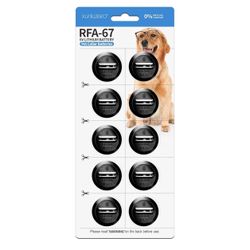 RFA-67 RFA-67D-11 6 Volt Pet Collar Replacement Batteries 10 Pack, Ultra Long-Lasting & Waterproof Compatible with PetSafe 6V Lithium Battery Specific