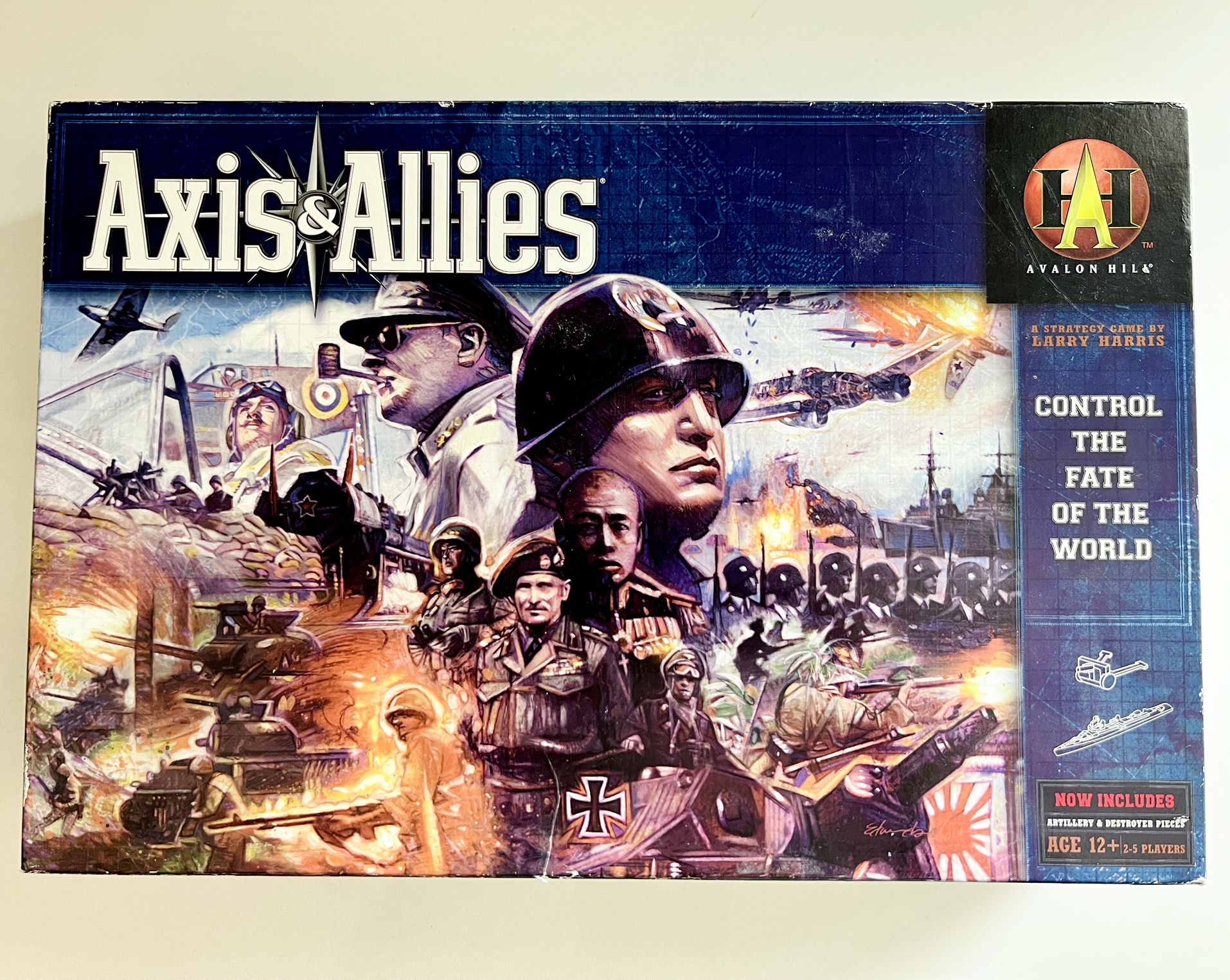 Axis & Allies Board Game 2004 Wizards Of The Coast Unplayed- Sealed Game Pieces