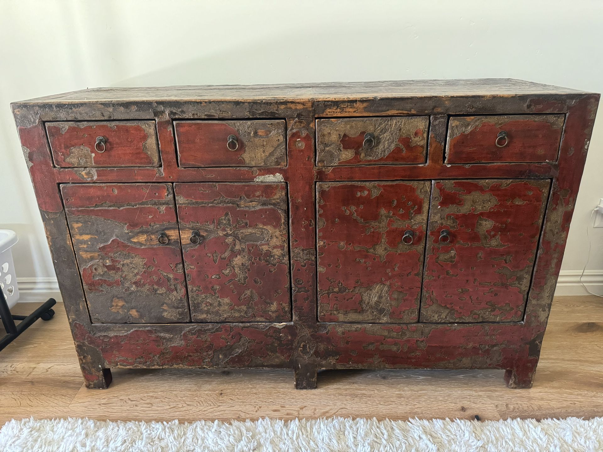 antique cabinet or dresser
