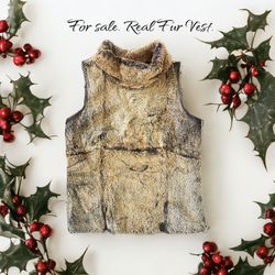 Real Fur Vest
