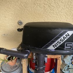 1998 Nissan 5HP OUTBOARD MOTOR FOR SALE