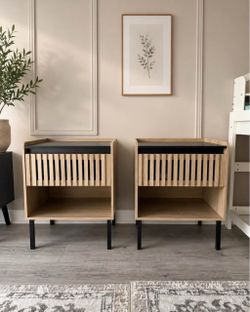 *New* assembled nightstands