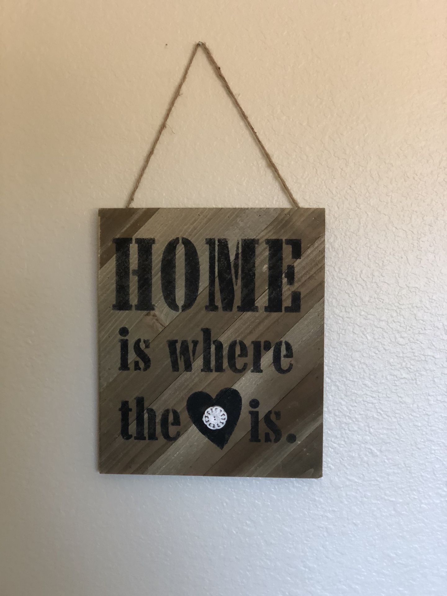 Wood Decorative Wall Hanging Sign