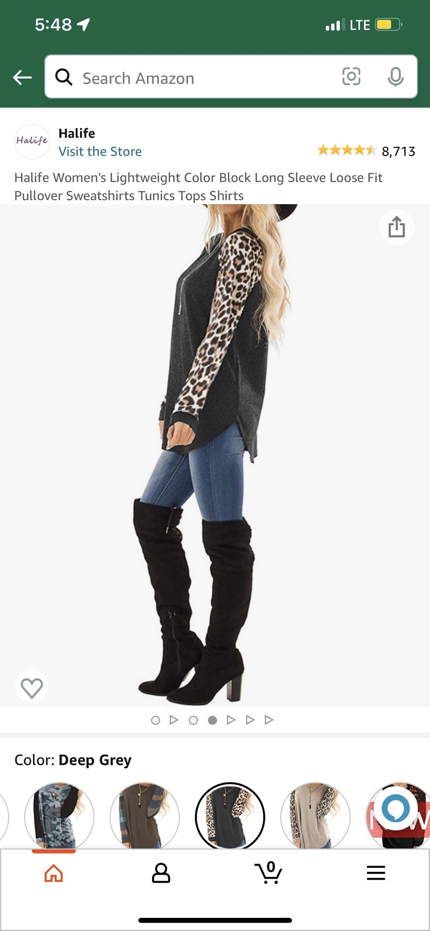 Women's Lightweight Color Block Long Sleeve Loose Fit Pullover Sweatshirts Tunics Tops Shirts Large