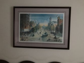 Painting - Pennsylvania Avenue 1895