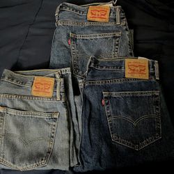 Levis Jeans 505-3 Pairs