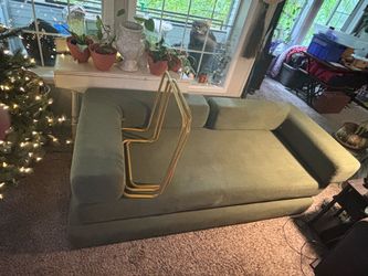 4 in 1 folding couch - Green