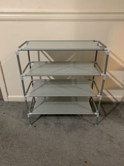 4 Tier 12 Pairs Shoe Organizer