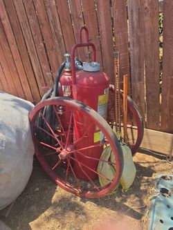 Vintage fire extinguisher