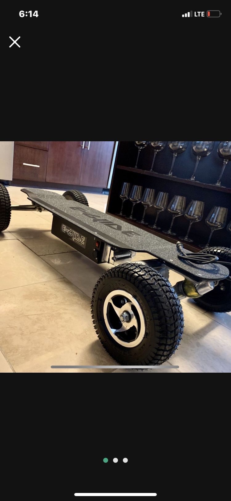 E-Glide Electric Skateboard Mint Condition