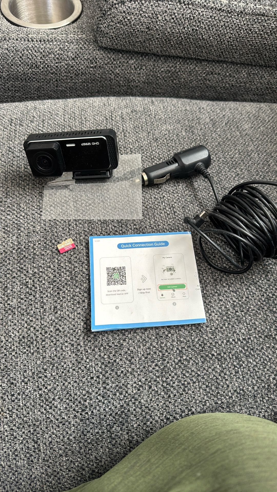 Dash Cam With 256 Gb SSD Memory Plug Play