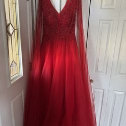 Red Evening Dress/Gown