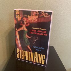 Books-Stephen. King, Hard Box, Case Crime, Box Set 