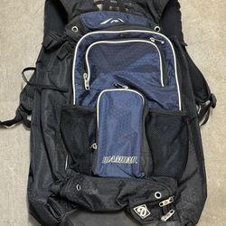 Diamond Sports IX3 Baseball Bat Backpack Blue/Black NEW Softball ⚾️  Bag