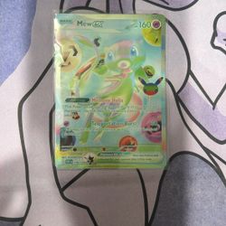 Mew Pokemon card 30th