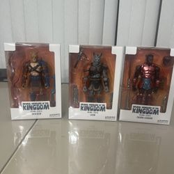 Spero Animal Warriors of the Kingdom Primal Series Chunari Legionary Khor Doon Lexion. Lot of 3 all new however boxes do have minor cosmetic blemishes