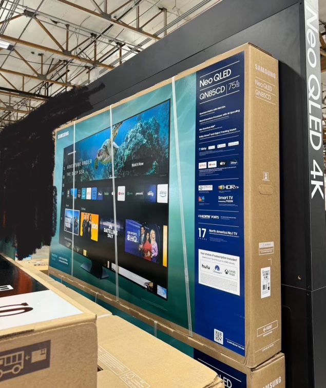 75”Samsung Neo Qled Qn85C 4K Smart Tv