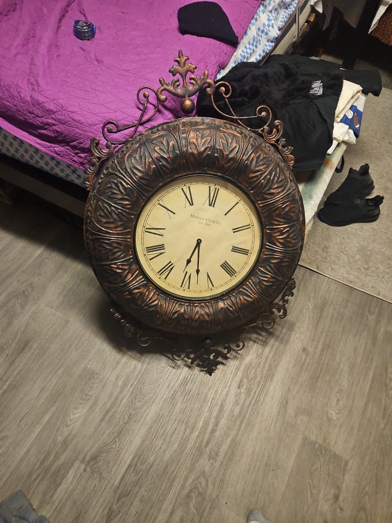 Madison Large Wall Clock