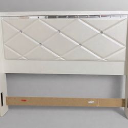 Bed QUEEN White Frame 