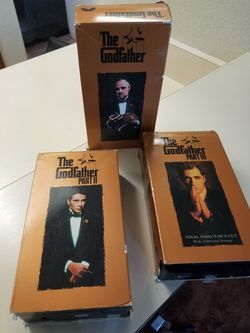 The Godfather Collection VHS 1992 6-Tape Set