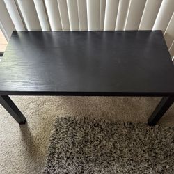 Black Wooden Coffee Table 
