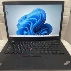 Laptop Lenovo ThinkPad T470S 14” Touch Screen , Core i5, GB RAM, 1Tb Drive , Windows 11