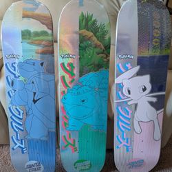 Santa Cruz X Pokemon Blind Bag Skateboard Decks