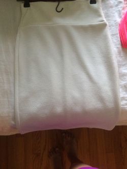 White skirt