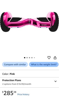 New Hover-1 Hoverboard Pink Chrome