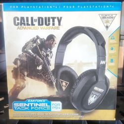 Turtle Beach Gaming Headset For PS4 - Call of Duty: Advanced Warfare Ear Force Sentinel Task Force