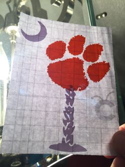 Vinyl stickers, different sizes , different prices.