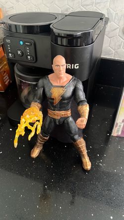 Black Adam DC Action Figure with Lightning Accessory
