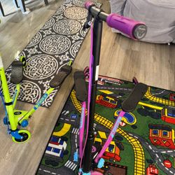 2 Yvolution Fliker Scooters A1 & A3 – $80 for Both / $45 Each