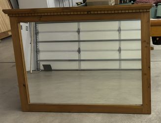 Rustic Wood Mirror