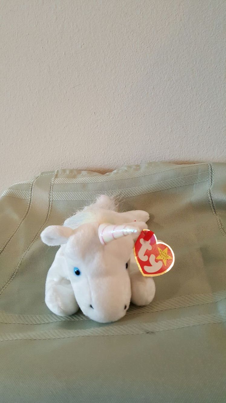 Ty Beanie Baby, Mystic, Retired and VERY RARE!!! Miss tagged Error 1993-1994