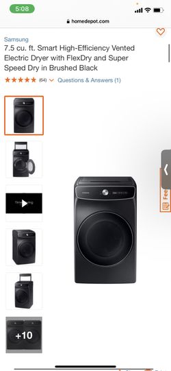 Like New Samsung Washer And Dryer