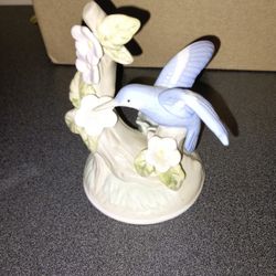 Vintage Ceramic Handcrafted Hummingbird 