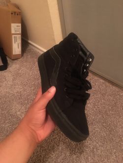 All black vans