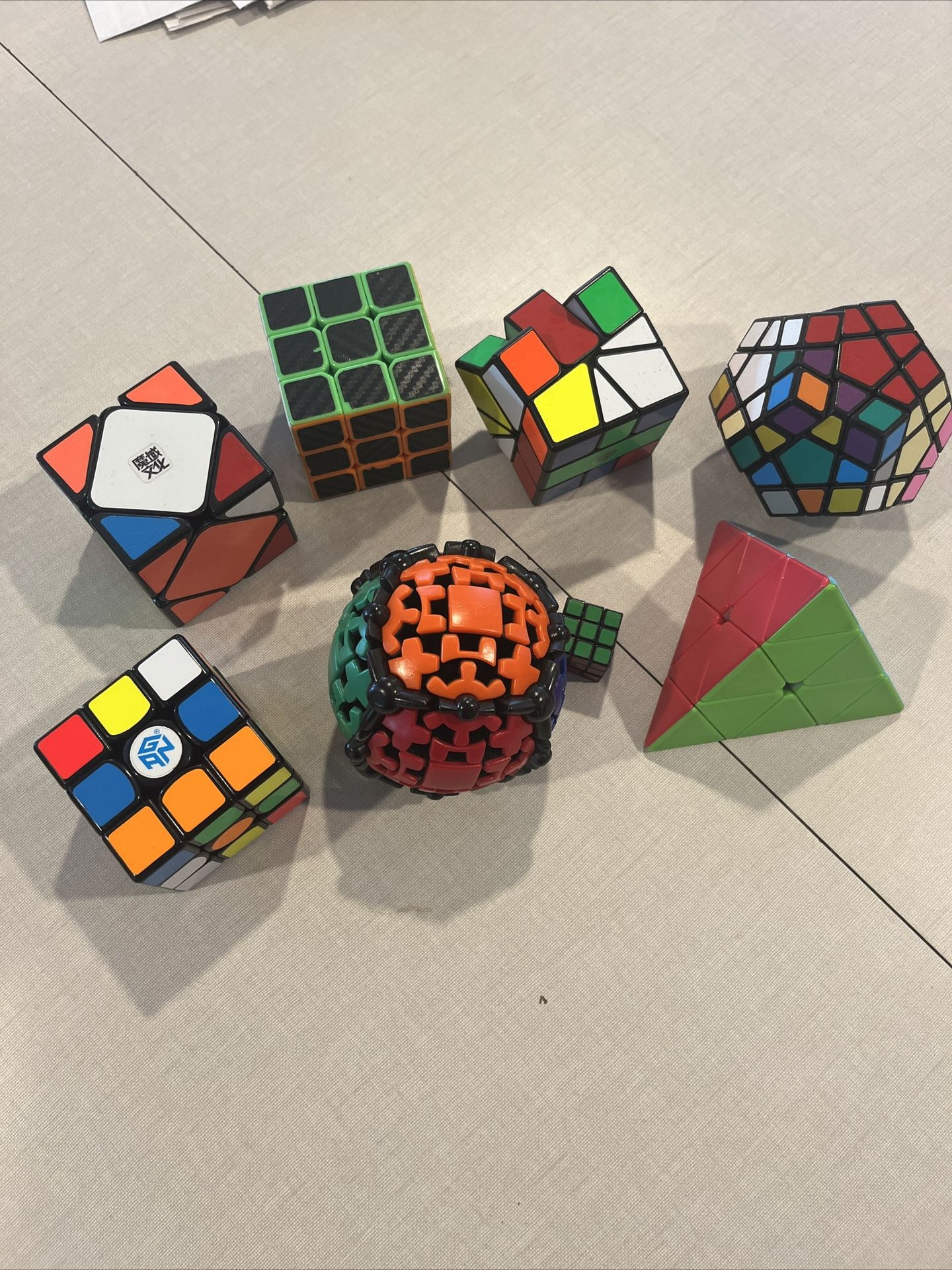 Rubiks Cube Lot (7+ Cubes)