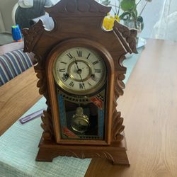 New Haven 8Day Mantel Clock from 1881