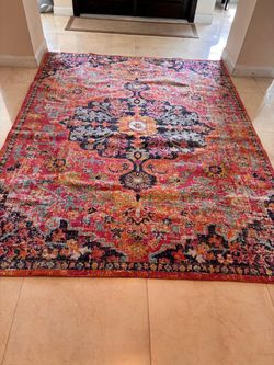 Boho Persian-Style Area Rug