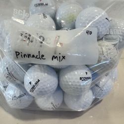 Pinnacle Mix Golf Balls (40 Balls)