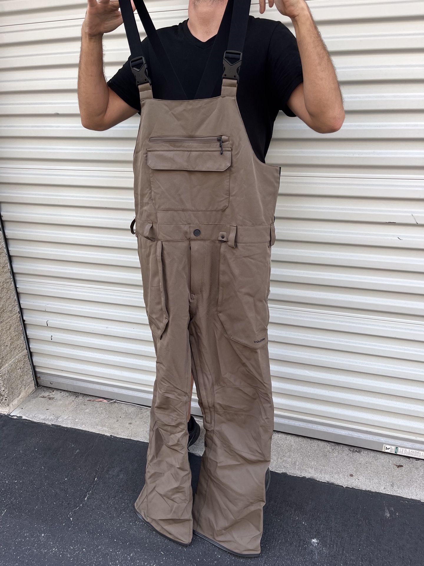 NICE Volcom bib overall pants snowboard ski men’s extra large XL NEW