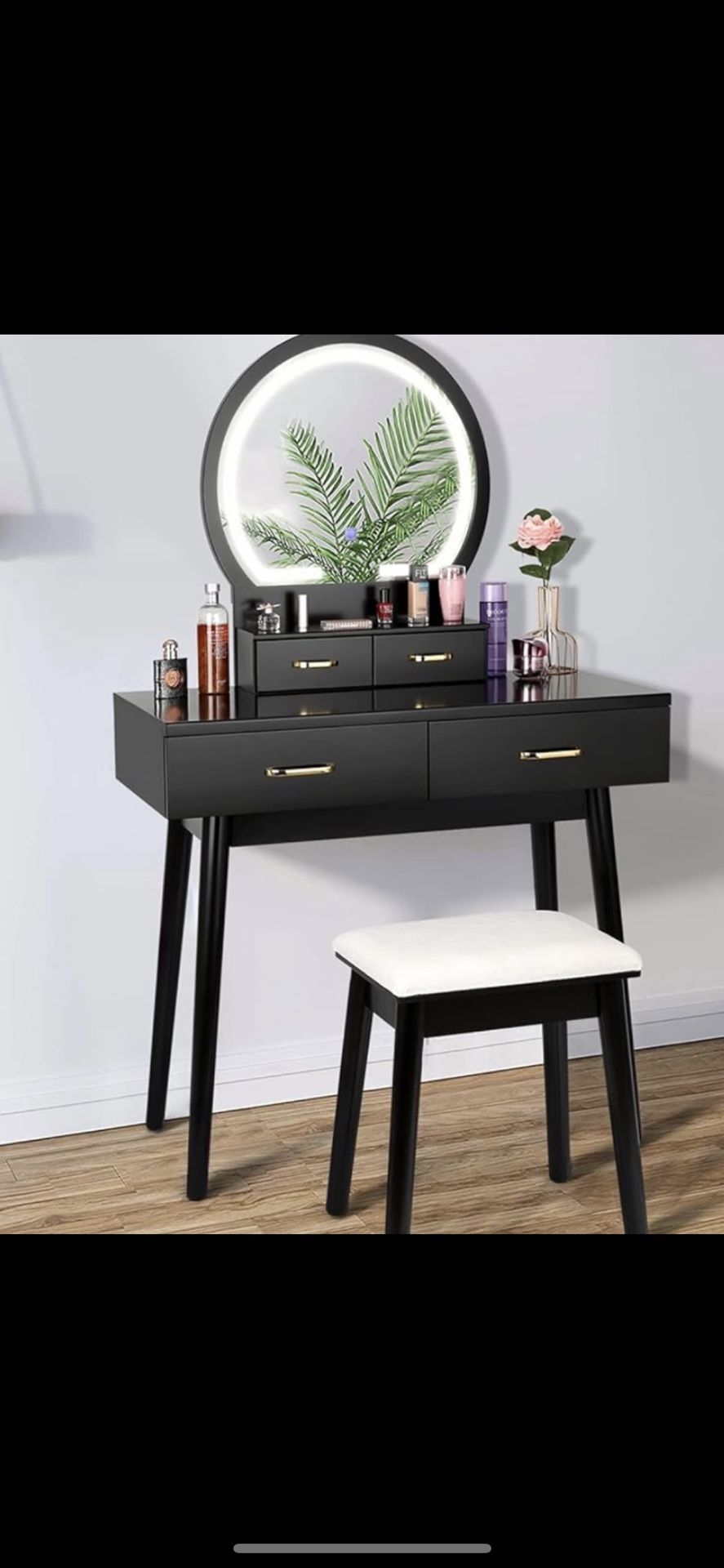 Vanity With Stool 