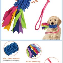 wodoca Dog Tug Toys - Aggressive Chewer Rope Toy with Strong Squeak, Ideal for Large Dogs, Training, and Play